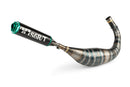 Rieju MRT Pro 50 2T - Auspuff R/T 90-100 Schwarz/Türkis