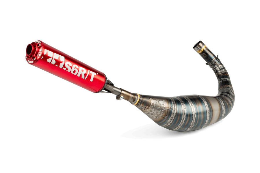 Rieju MRT SM 50 2T - Auspuff R/T 90-100 Rot