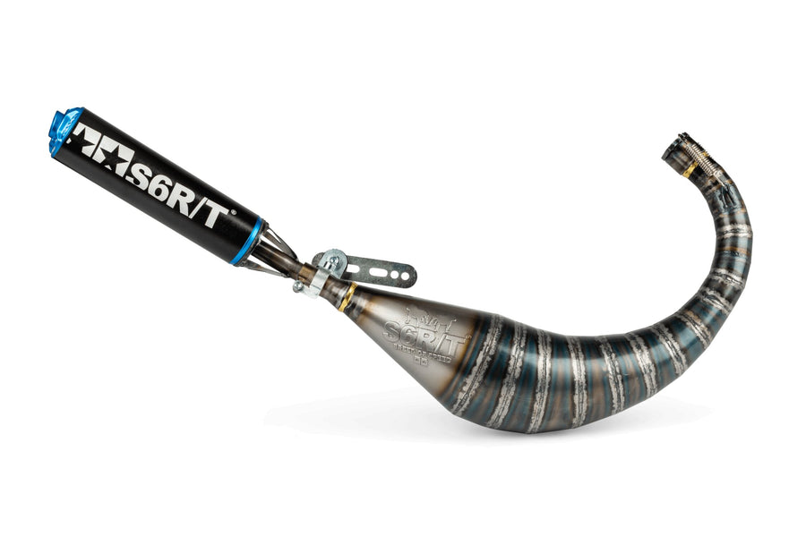 Aprilia RX Factory 50 2T - Exhaust R/T 70-80 Black/Blue