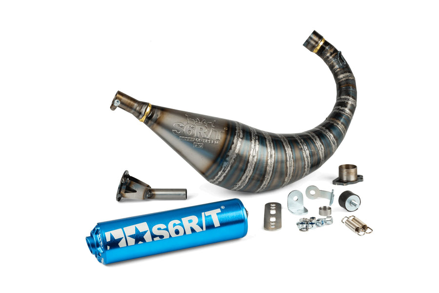 Derbi Senda R X-Treme Enduro '05 - '10 50 2T D50B0 - Exhaust R/T 70-80 Blue