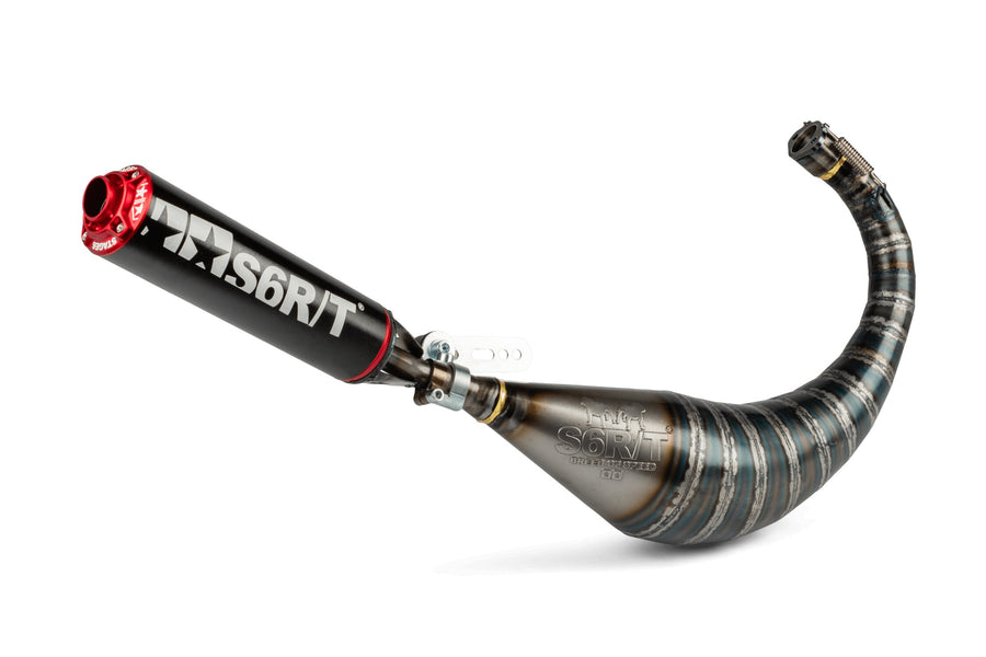 Aprilia RX 50 2T D50B1 [2006–] - Exhaust R/T 70-80 Black Red