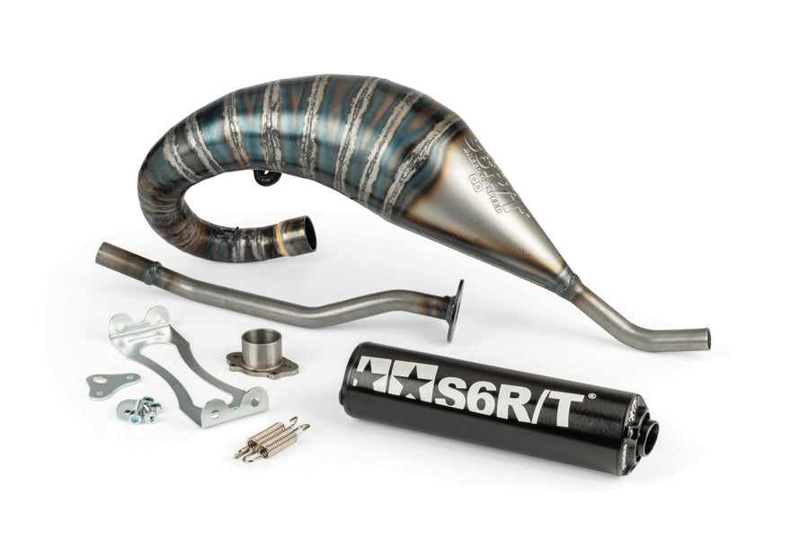 Aprilia RX Enduro 50 2T D50B0 [2007–] - Exhaust R/T High Black