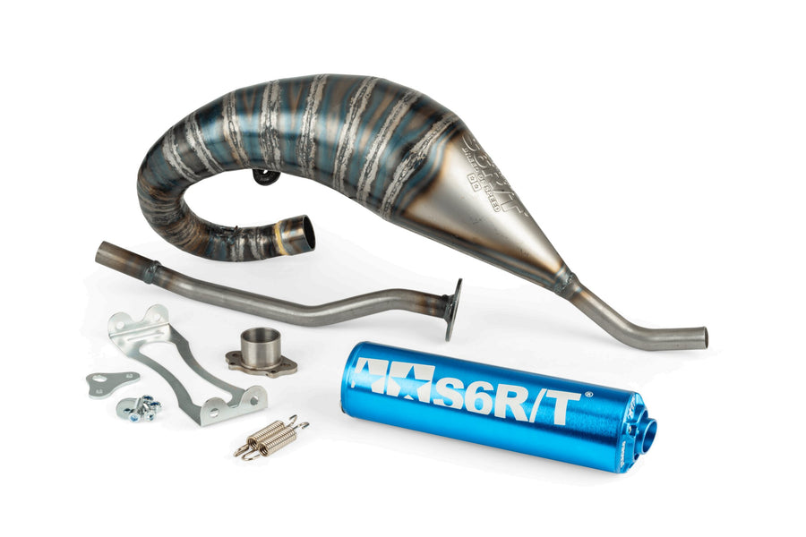 Aprilia SX SM 50 2T D50B0 [2007–] - Exhaust R/T High Blue