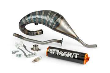 Derbi Senda R DRD Racing Enduro 50 2T D50B0 [2006–] - Auspuff R/T Hoch Schwarzorange