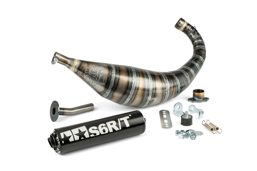 Derbi Senda R X-Treme Enduro '05 - '10 50 2T D50B0 - Auspuff 80-90 Schwarz