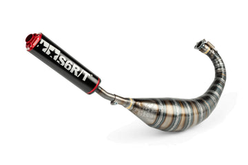 Aprilia RX Factory 50 2T - Exhaust 80-90 Black / Red