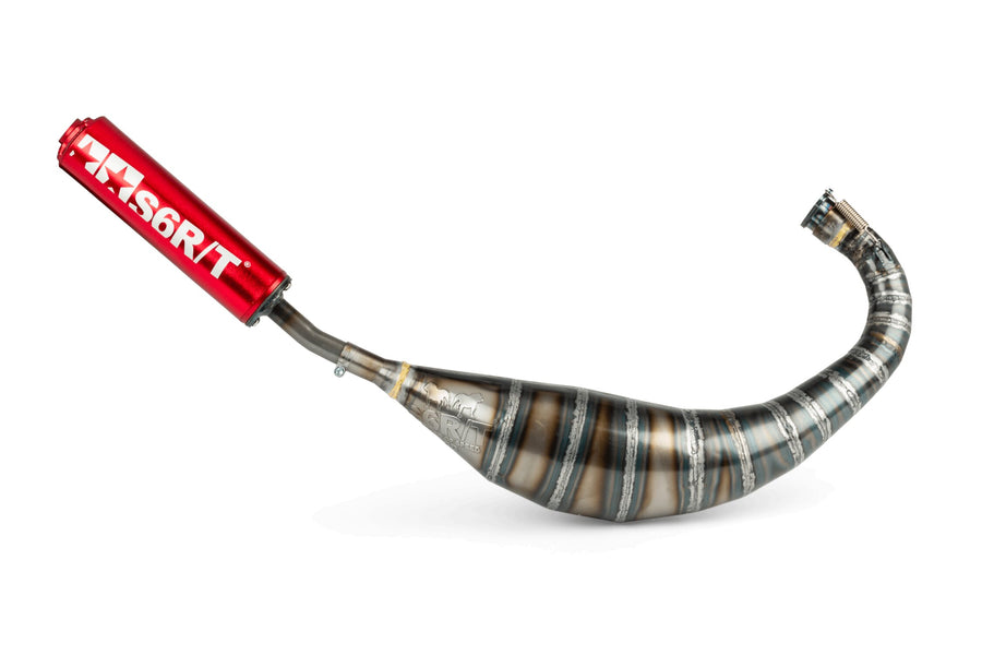 Aprilia RX 50 2T D50B1 [2006–] - Exhaust 80-90 Red