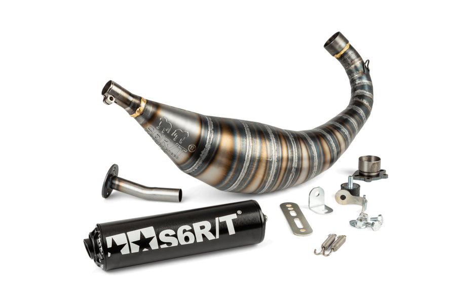 Derbi Senda DRD Racing SM 50 2T D50B0 [2012–] - Auspuff 90-100 Schwarz