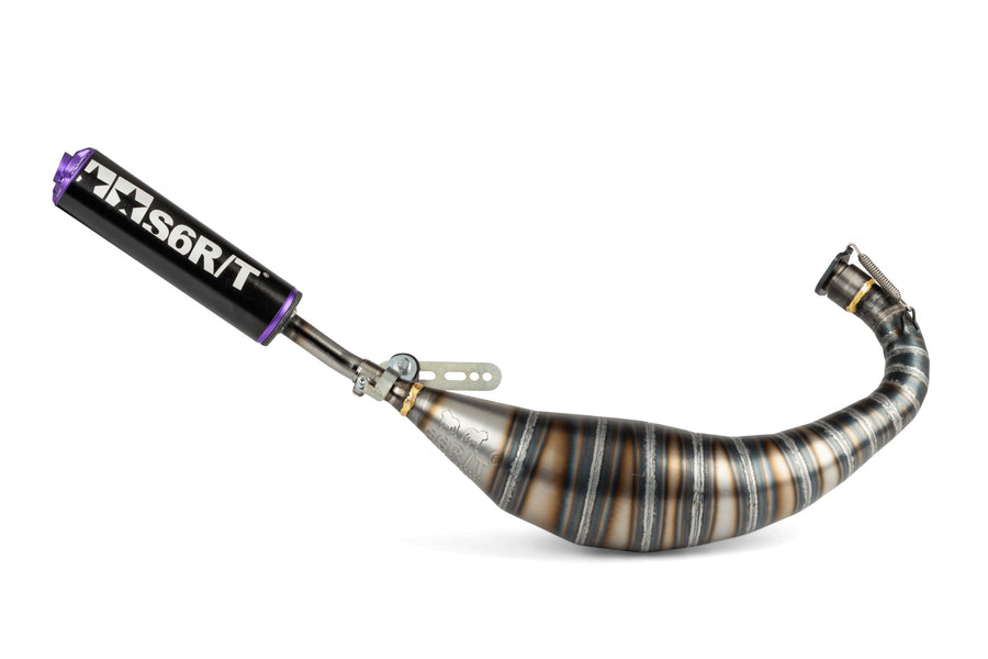 Aprilia RX Enduro 50 2T D50B0 [2007–] - Exhaust R/T Black Purple