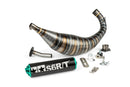 Aprilia SX SM 50 2T D50B0 [2007–] - Exhaust R/T Black Turquoise