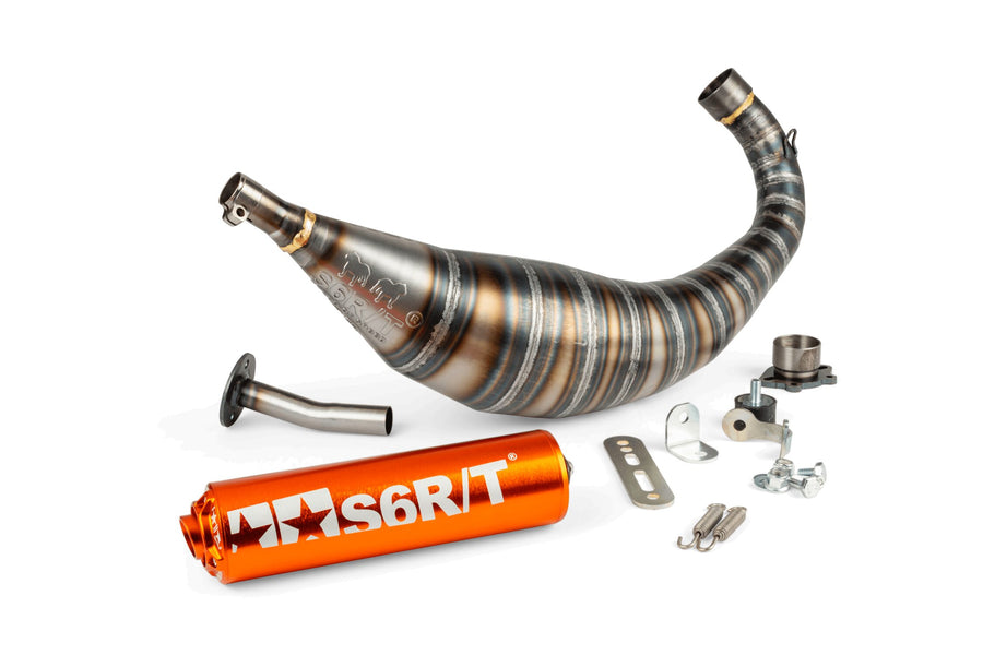 Aprilia RX Enduro 50 2T D50B0 [2007–] - Exhaust R/T 90-100 Orange