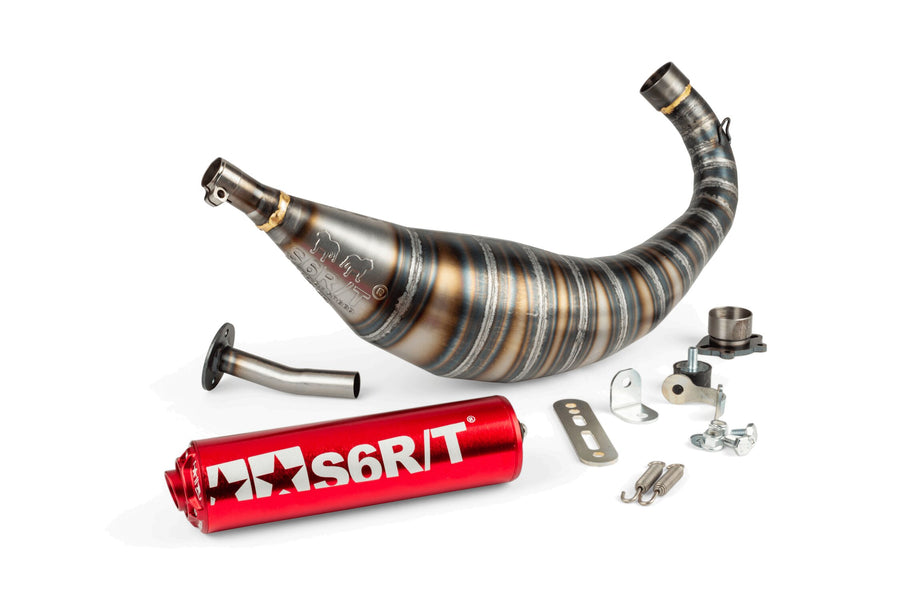 Derbi Senda DRD Racing SM 50 2T D50B0 [2012–] - Auspuff R/T 90-100 Rot