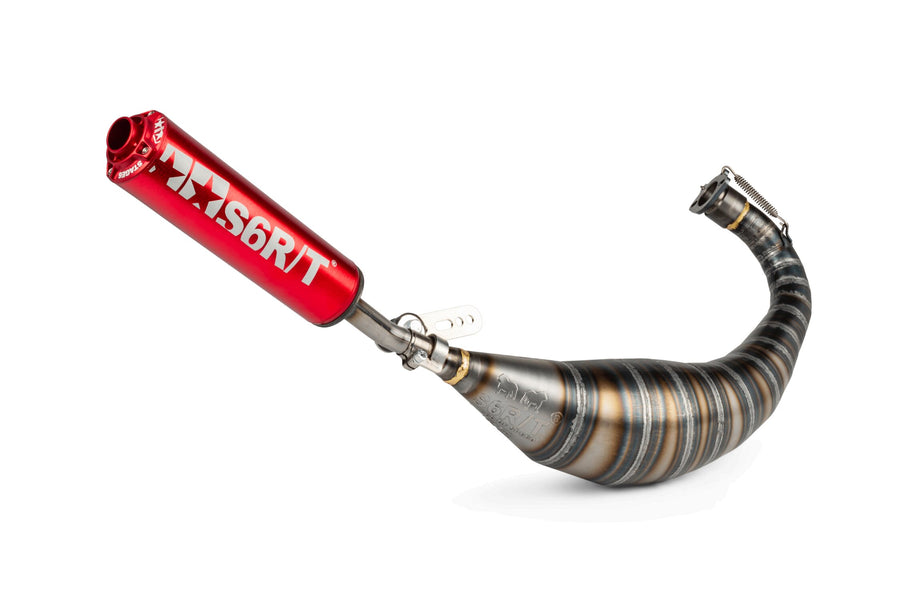Aprilia RX Enduro 50 2T D50B0 [2007–] - Exhaust R/T 90-100 Red