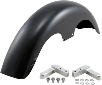 harley davidson softail street bob fxbb [KLOCK WERKS] - Hugger Series front fender with mounting blocks for Softail/Dyna - 0