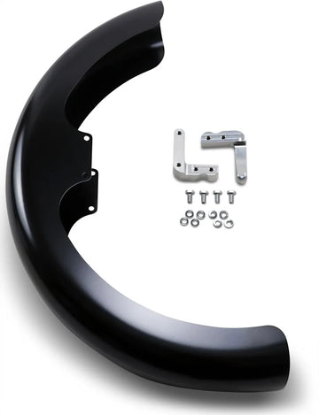 harley davidson softail street bob fxbb [KLOCK WERKS] - Hugger Series front fender with mounting blocks for Softail/Dyna - 0