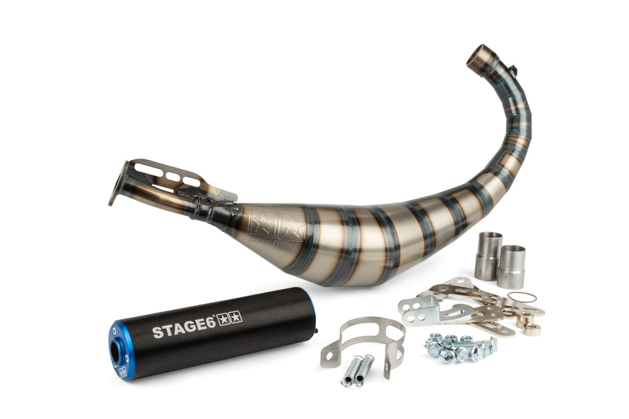 Beta RR Enduro 50 2T - Exhaust Streetrace 80-90 Blue