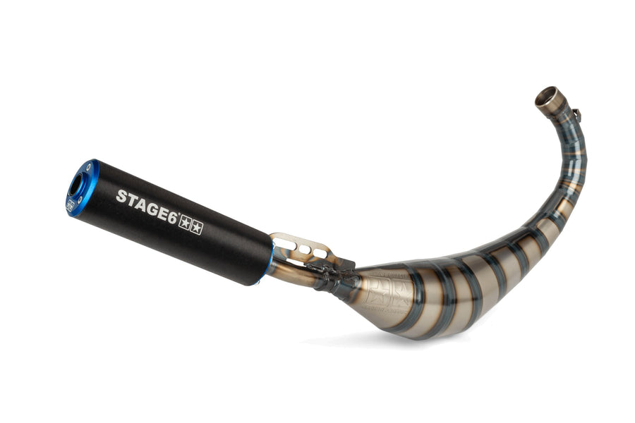 Rieju MRT Pro 50 2T - Auspuff Streetrace 80-90 Blau