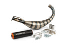 Fantic XE 50 2T - Auspuff Streetrace 80-90 Orange Schwarz