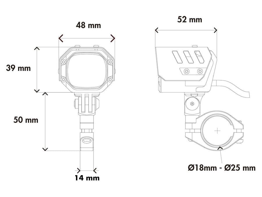Royal Enfield BEAR 650 [2025-] - NOVA LED ADDITIONAL LIGHT SET