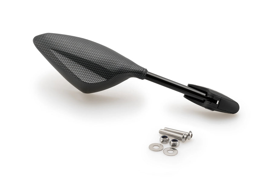 TRIUMPH BONNEVILLE T 120 BLACK [2025] - RS2 rear view mirror right | Carbon look | PUIG 7352C