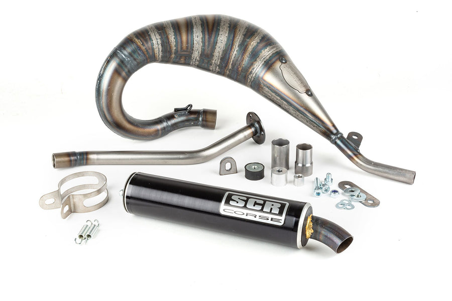 Beta RR Enduro 50 2T - Exhaust Handmade Cross 50-70 black