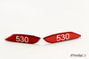 YAMAHA T-MAX 530 SX [2019] - Cap set for OEM mirrors | Red | PUIG 7511R