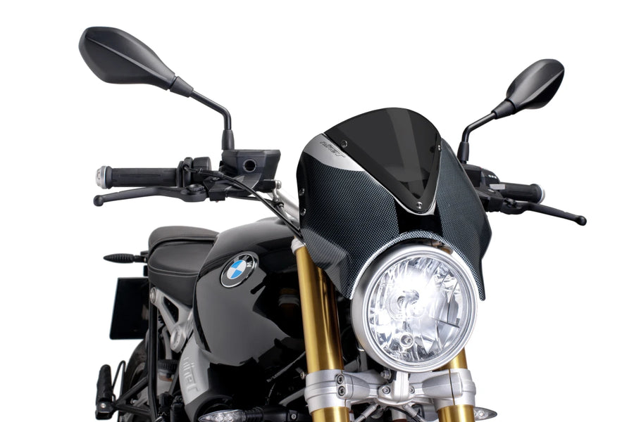 BMW R NINET URBAN S [2024] – RetroVision Windshield Visor – Tinted