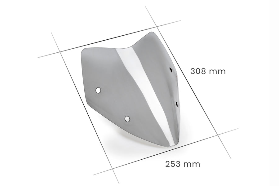 BENELLI TRK 702 X [2024] – sports screen – matt black