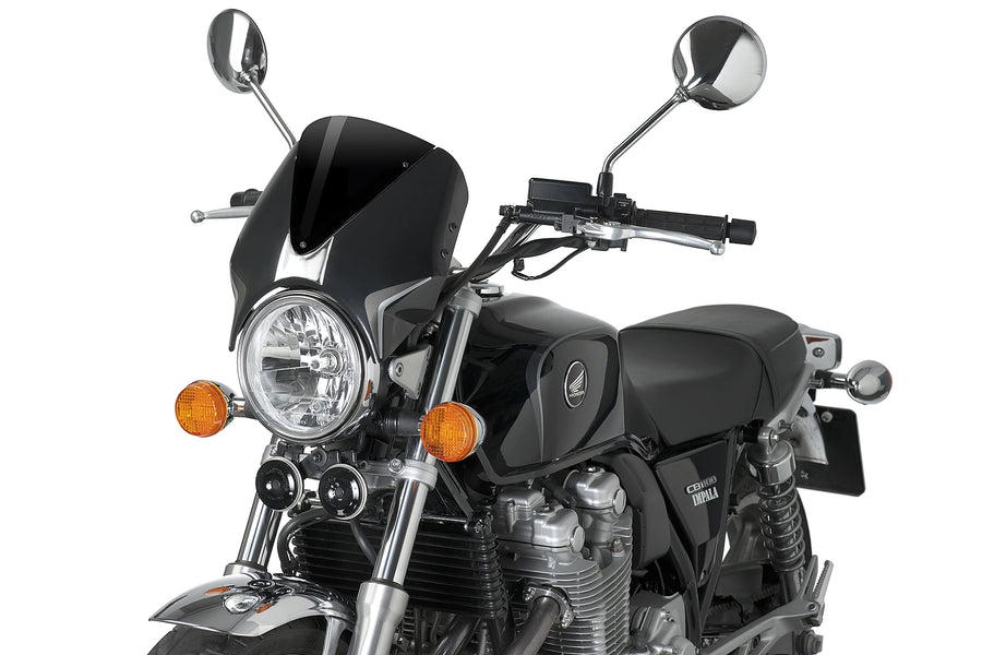 HONDA CB 1100 [2014] - RetroVision windshield | Black | PUIG 7593N