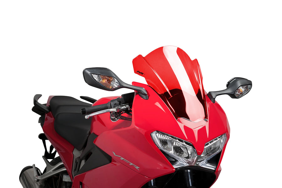 HONDA VFR 800 F [2020] - Z-Racing screen | Red | PUIG 7598R