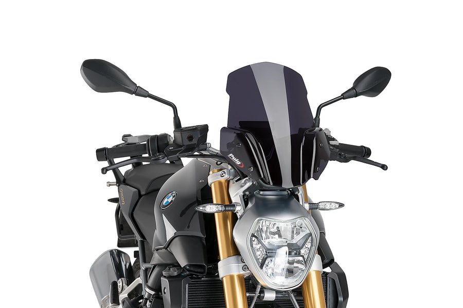 BMW R 1200 R [2018] - New Generation Sport Windshield | Heavily toned | PUIG 7651F