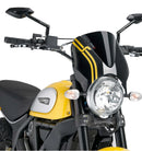 DUCATI SCRAMBLER 800 ICON DARK [2025] – RetroVision Windshield Visor – Black-3
