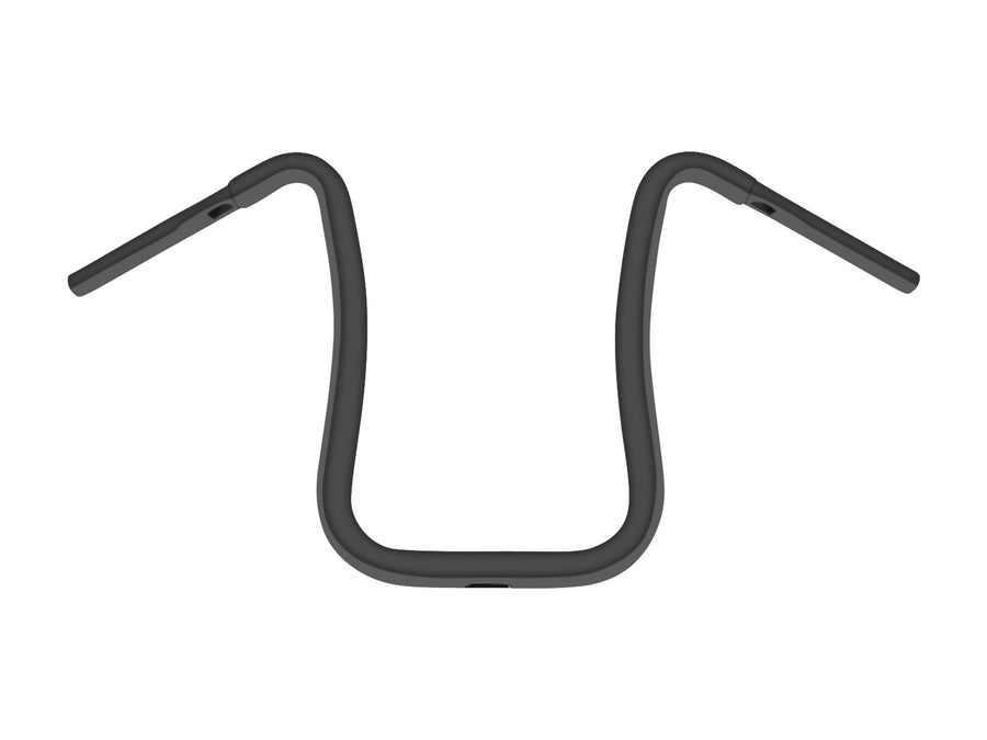Motorcycle driver Ø 31 - LSB handlebar 825 mm wide, black
