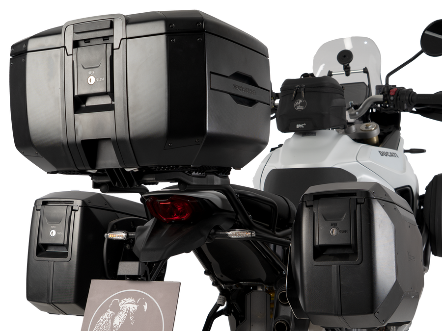 Ducati Desert X V2 [2026-] - Smartrack Set inkl. Xcore Topcase schwarz