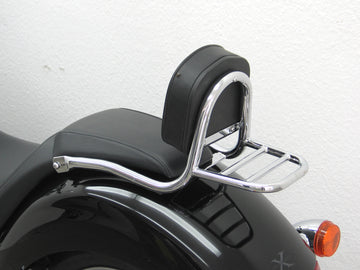 Honda VT 1300 CX (Fury) [2010-2012] - Sissy bar made of pipe with pillows and luggage rack