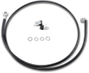 harley davidson fxsts [DRAG SPECIALTIES] - Extended Black Vinyl Brake Line Kit-2