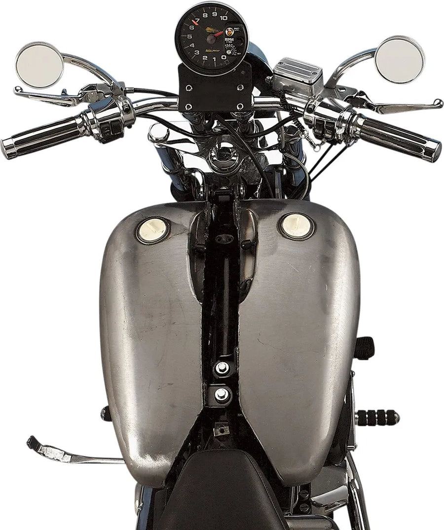 harley davidson flstc [DRAG SPECIALTIES] – 2" extended, two-piece flatside tank set