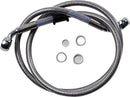 harley davidson fxfb [DRAG SPECIALTIES] - Stainless steel brake line kit-2