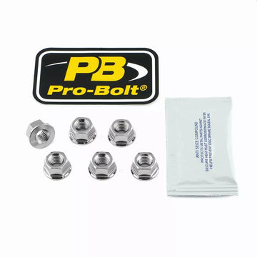 Yamaha WR 125 R [Pro Bolt] - stainless steel chain wheel nuts