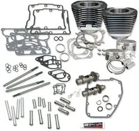 Harley-Davidson FXSBSE2 1800 Breakout CVO [2014] - Big Bore Zylinderkit – Oberfläche: Schwarz – Art.-Nr. 910-0206 – Bild 8