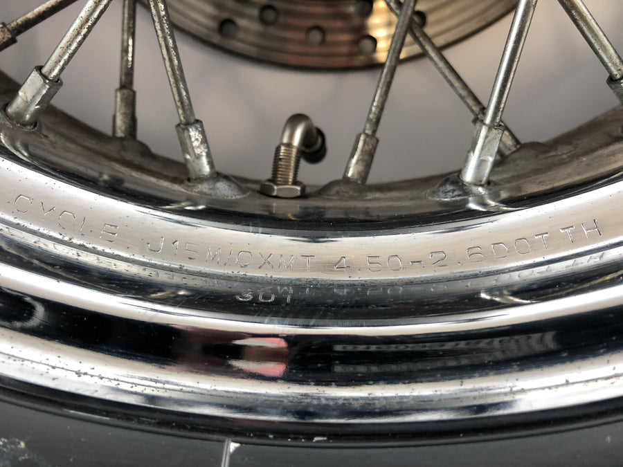 Kawasaki VN 900 Classic [2010] - Rear wheel rim