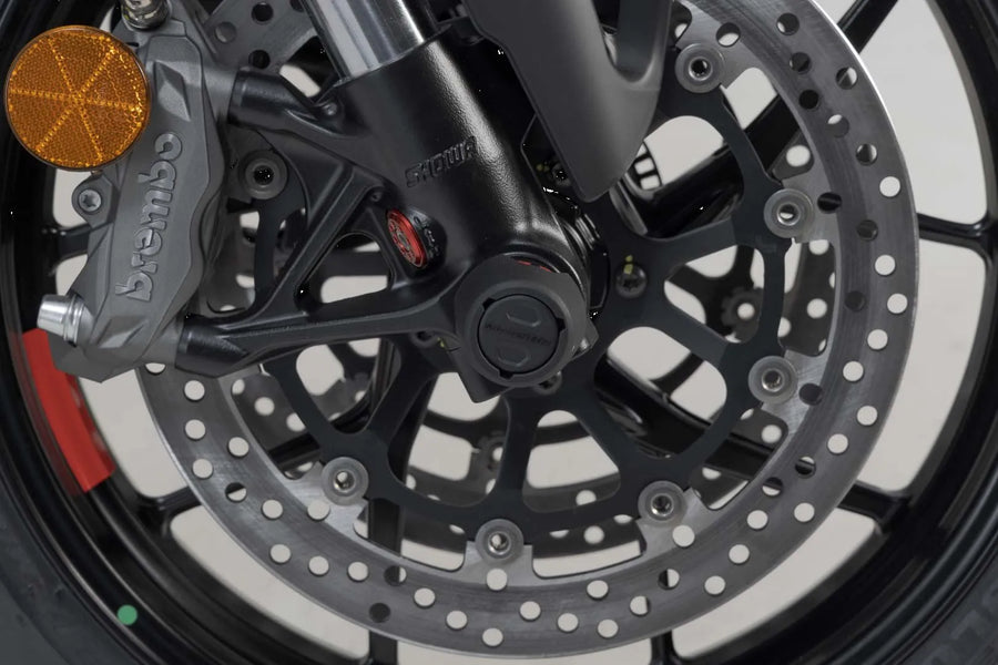 ducati diavel v4 [SW-MOTECH] – front wheel axle protection set