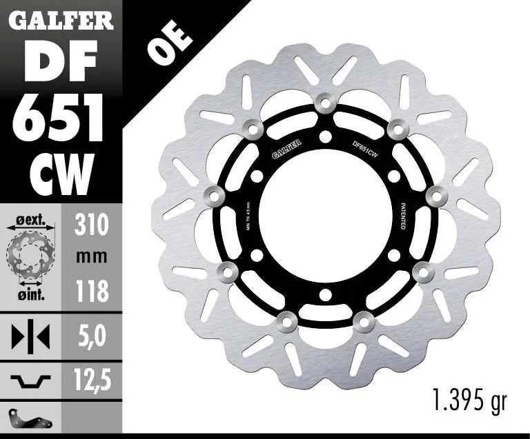 Triumph SPEED TRIPLE 900 Carburator [1994-1996] - Bremsscheiben – Bild 2