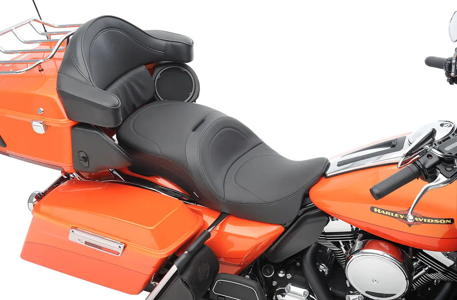 harley davidson touring [DRAG SPECIALTIES] – 2-Up leather seat, backrest compatible, touring
