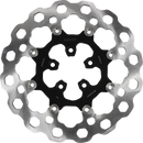 Harley-Davidson XL 1200 C Sportster Custom [2020] - Cubiq™ brake disc - surface: black, chrome - image 1