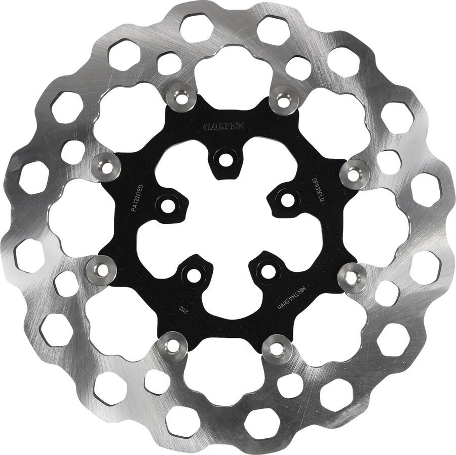 Harley-Davidson XL 1200 C Sportster Custom [2020] - Cubiq™ brake disc - surface: black, chrome - image 1