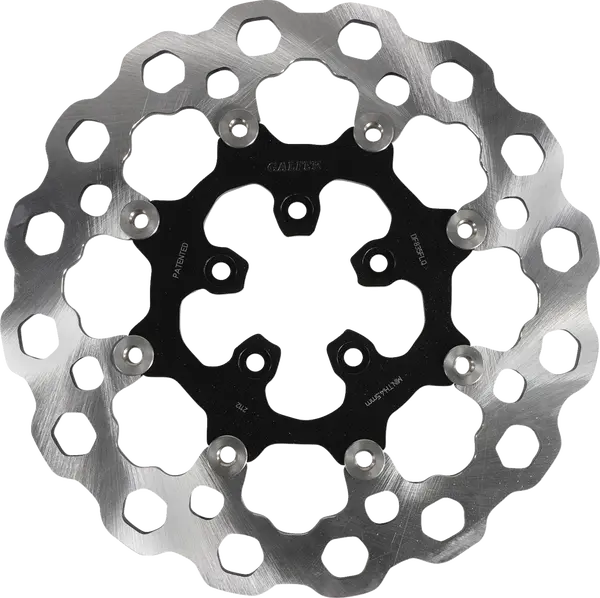 Harley-Davidson XL 1200 T Sportster Superlow [2019, 2020] - Cubiq™ brake disc - surface: black, chrome - image 3