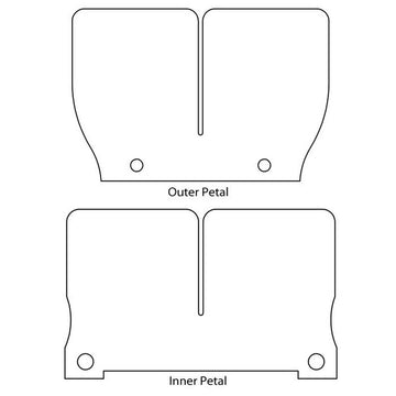 Ktm Exc 200 [V-FORCE] - REPLACEMENT PLATE FOR DIAPHRAGM BLOCK V-FORCE2