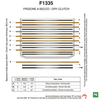 Ducati Monster 916 [NEWFREN] - Pro Race friction disc clutch kit - 0