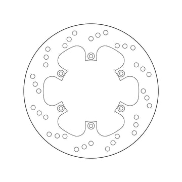 Aprilia Pegaso 650 [BREMBO] - Series Oro round rigid brake disc - 0
